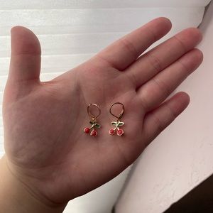 Brandy Melville Cherry Earrings